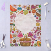 Cute Pastry Confections Sweets 薄葉紙 (クラフト)