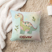Cute Patchwork Dinosaur クッション (ブランケット)