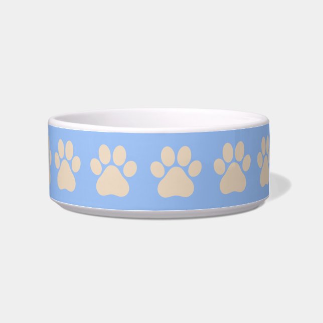 Cute Paws Dog ボウル (右)