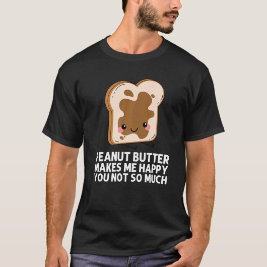Cute Peanut Butter For Men Women Matching Jelly Sp Tシャツ (正面)