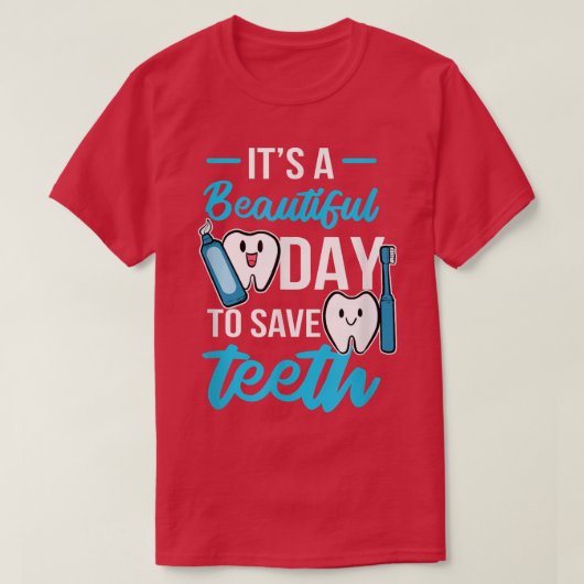 cute pediatrician dentist orthodonist fairy teeth tシャツ (デザイン正面)