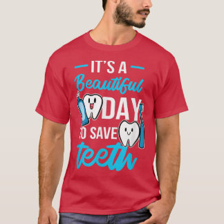 cute pediatrician dentist orthodonist fairy teeth tシャツ