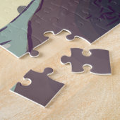 Cute Peeking Cat Design Puzzle ジグソーパズル (側面)