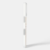 Cute Peeking Orange Tabby Cat Custom Text    Case-Mate iPhoneケース (裏面 / 右)