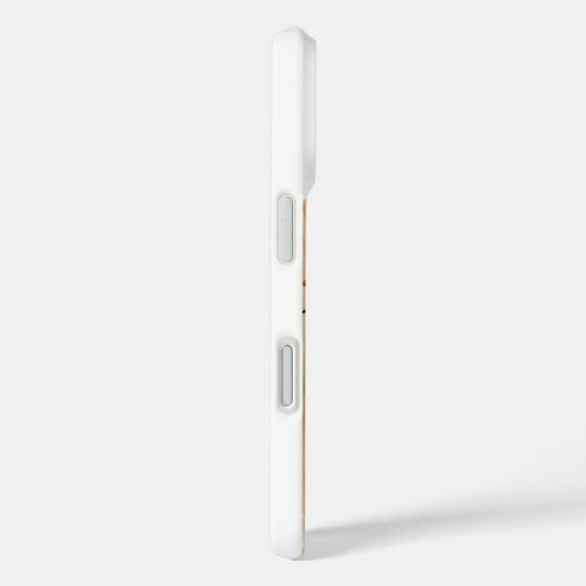 Cute Peeking Orange Tabby Cat Custom Text    Case-Mate iPhoneケース (裏面 / 右)