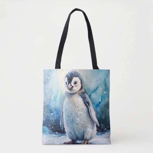 Cute Penguin トートバッグ (正面)