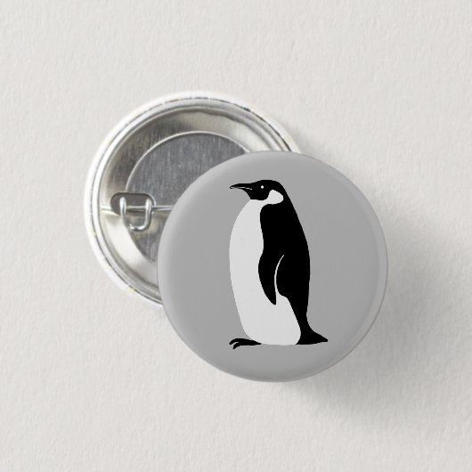 Cute Penguin 缶バッジ (正面&裏面)