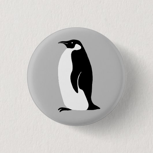 Cute Penguin 缶バッジ (正面)