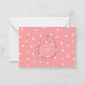 Cute Penguin Cartoon Blank Custom Christmas Winter ノートカード (裏面)