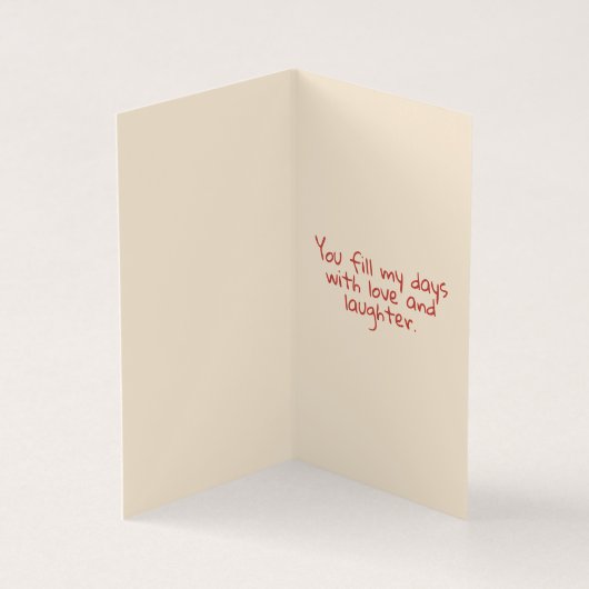 Cute Penguin Cupid Mini Valentine Cards for Kids (内部)