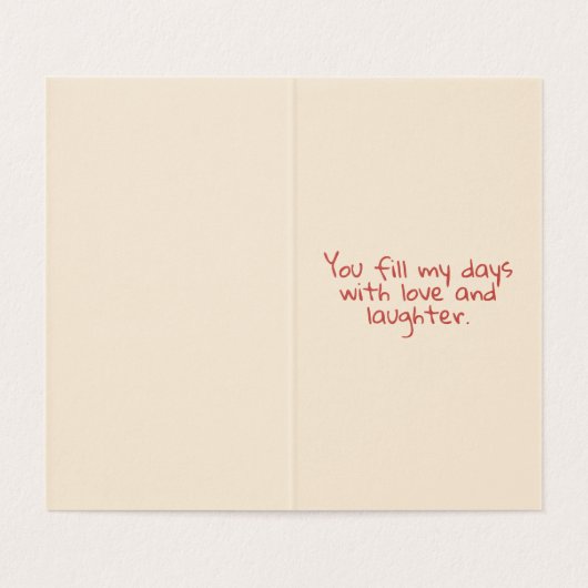 Cute Penguin Cupid Mini Valentine Cards for Kids (内部フラット)