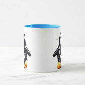 Cute Penguin Family マグカップ (中央)