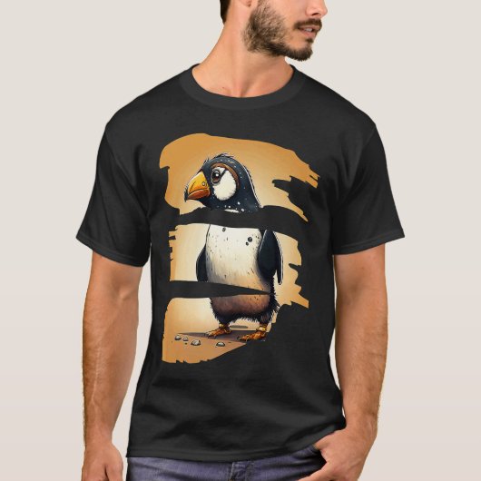 Cute Penguin Tシャツ (正面)