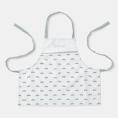 Cute Personalised Car Pattern Apron エプロン (正面)