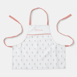Cute Personalised Floral Botanical Pattern Apron エプロン