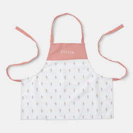 Cute Personalised Floral Botanical Pattern Apron エプロン