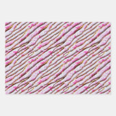 Cute Personalized Dragon Themed Birthday ラッピングペーパーシート (正面2)