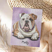 Cute Personalized English Bulldog ジグソーパズル