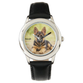 Cute Personalized Kid's German Shepherd 腕時計