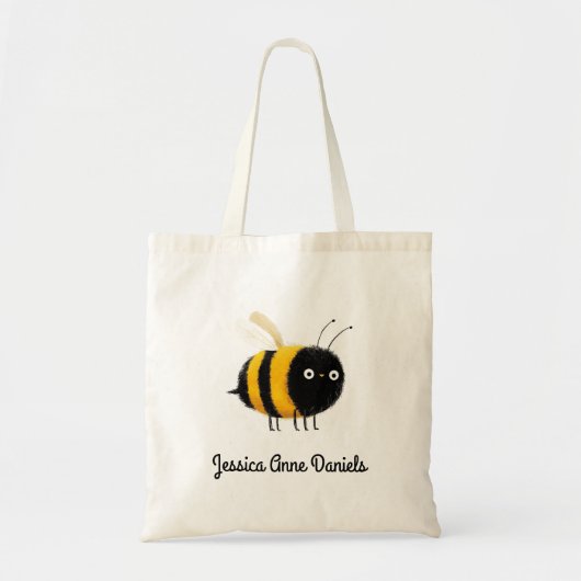 Cute personalized ladybug tote トートバッグ (正面)