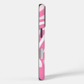 Cute Personalized Pink Zebra Print iPhone  Case-Mate iPhoneケース (裏面 / 右)