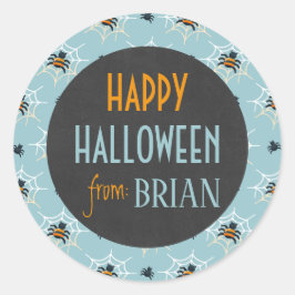 Cute Personalized Sticker for Halloween ラウンドシール