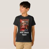 Cute Personalized T-Shirt with editable photo Tシャツ (正面フル)