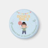 Cute Personalized Upsherin   マグネット (正面)