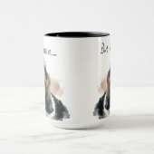  Cute Pet Mama Basset Hound Personalize Mug マグカップ (中央)