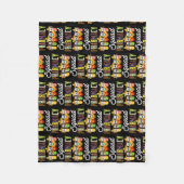 Cute Pharmacy Squad Pharmacist Sombrero Pills フリースブランケット (正面)