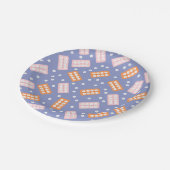 Cute Pharmacy Tech Paper Plates ペーパープレート (アングル)
