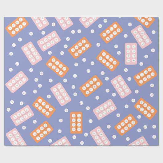 Cute Pharmacy Tech Tissue Paper ラッピングペーパー (フラット)