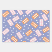 Cute Pharmacy Tech Wrapping Paper ラッピングペーパーシート (正面3)