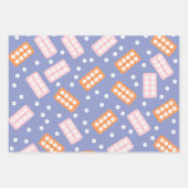 Cute Pharmacy Tech Wrapping Paper ラッピングペーパーシート (正面2)
