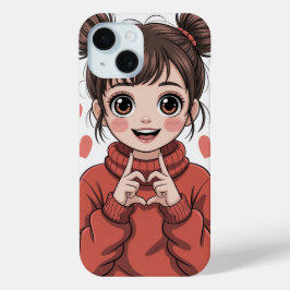 Cute phone case iPhone 15ケース
