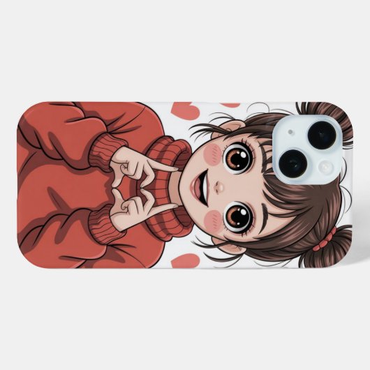 Cute phone case Case-Mate iPhoneケース (裏面 (横))