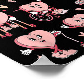 Cute Physical Therapy Valentine's Day Pt Pta Pedia ポスター (角)