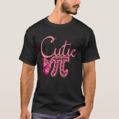 Cute Pi Butterfly Math Holiday Mathematics Pi Day Tシャツ (正面)