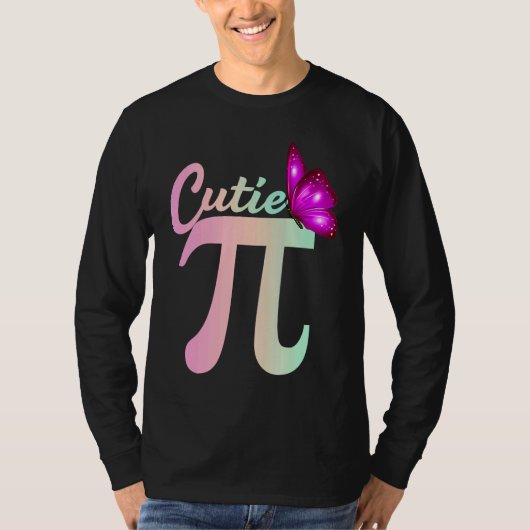 Cute Pi Day Math Day Teacher Women girls Cutie Pi  Tシャツ (正面)