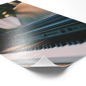 Cute Piano Artwork フォトプリント (角)