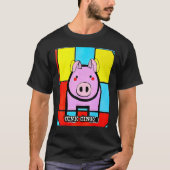 Cute Pig Piggie Oink Oink 43 Tシャツ (正面)