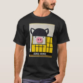 Cute Pig Piggie Oink Oink  48 Tシャツ (正面)