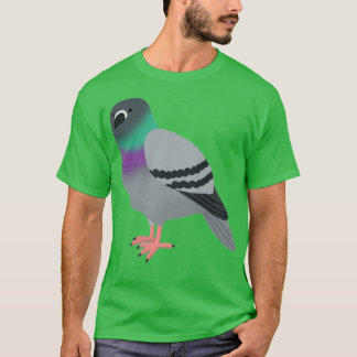 Cute Pigeon Cartoon Tシャツ