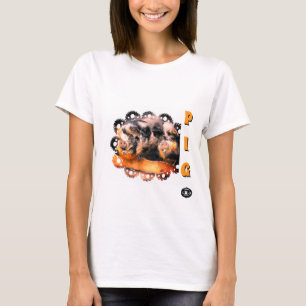 Cute Pigs Pig Piggy for a true fan Tシャツ