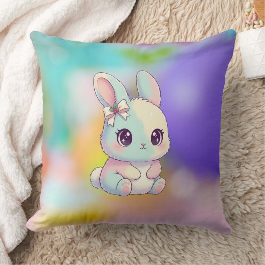 cute pillow クッション (ブランケット)