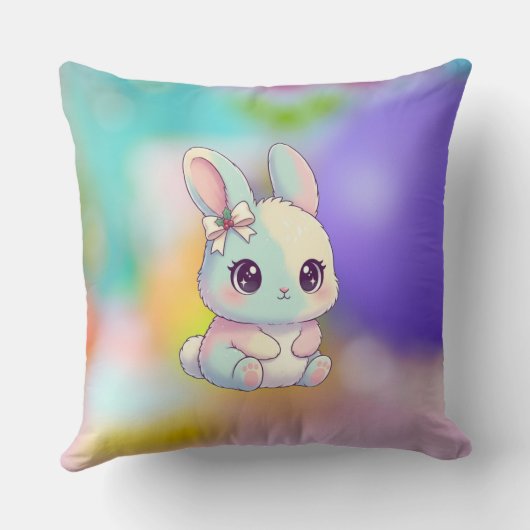 cute pillow クッション (裏面)