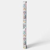 Cute Pink and Purple Anime Jumble Samsung Galaxyケース (左側面)