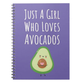 Cute Pink Avocado Gifts For Baby Girls Fruit Her ノートブック