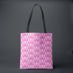 Cute Pink Baby Girl Bunny Feet Easter Patterned トートバッグ<br><div class="desc">This awesome patterned tote bag features a digital art image of a pair of pretty pink bunny feet. A great design for celebrating a baby girl,  especially during Spring or Easter.</div>