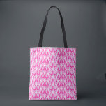 Cute Pink Baby Girl Bunny Feet Easter Patterned トートバッグ<br><div class="desc">This awesome patterned tote bag features a digital art image of a pair of pretty pink bunny feet. A great design for celebrating a baby girl,  especially during Spring or Easter.</div>